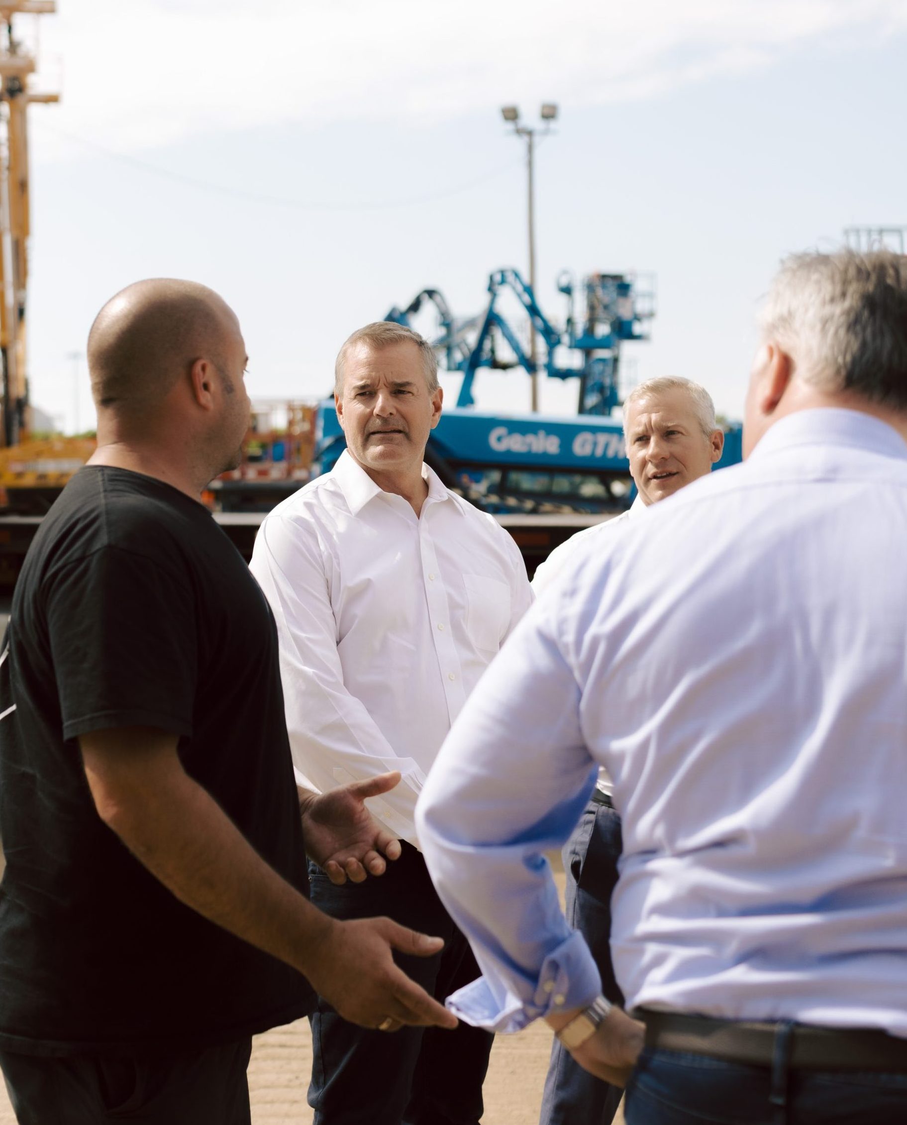 Business owners receiving expert corporate finance guidance