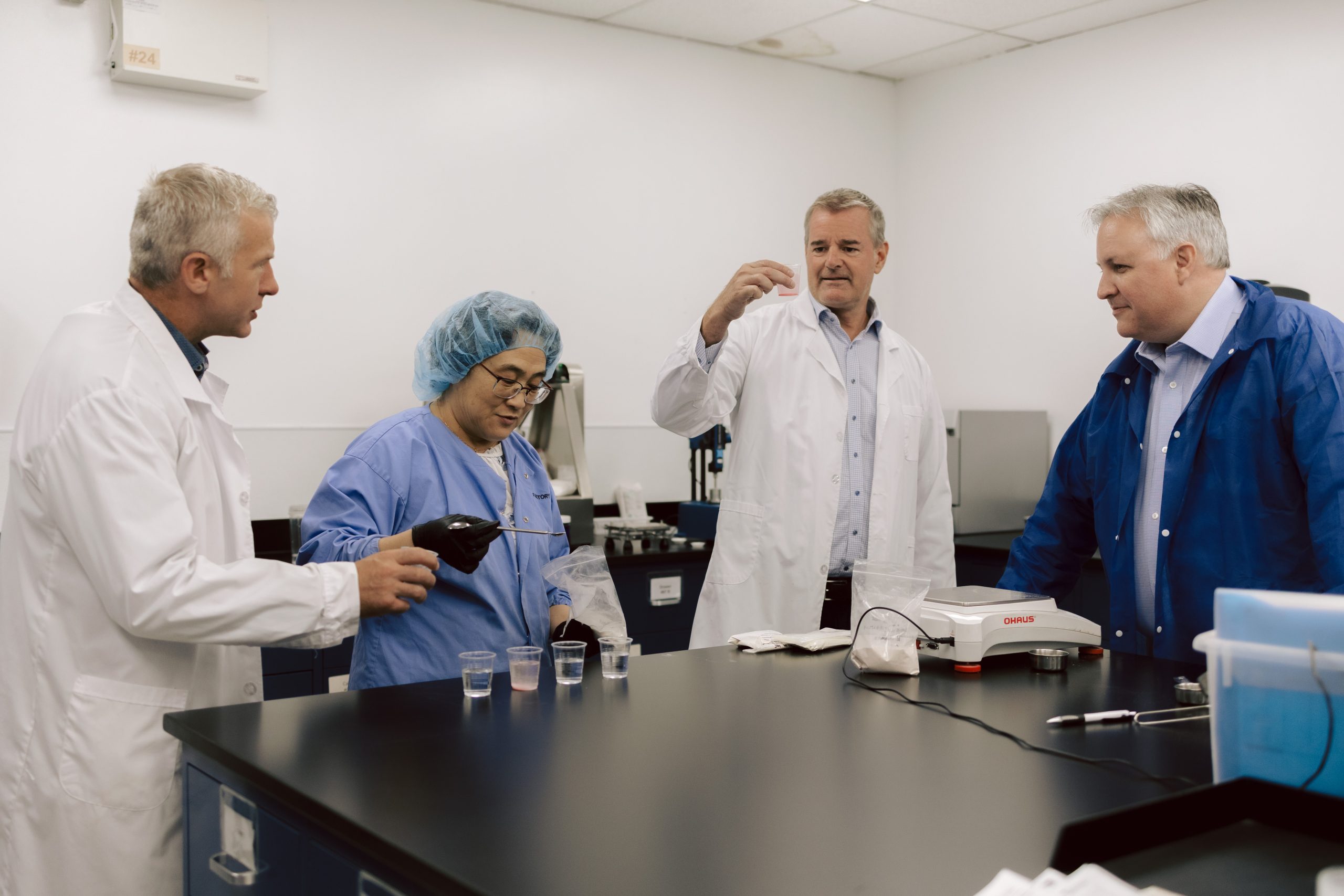 Corporate finance experts analyzing business data and strategies